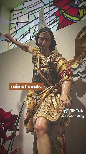 Call on Saint Michael the Archangel! He is always ready to help. • • • • ##Catholic##Catholicism##Saints##CatholicMom##catholicchurch##Motherhood##God##Love##catholicmomsofinstagram##MotherMary##BlessedMother##GuardianAngel##Pray##Sadness##Depression##Hope##Cancer ##Healing##Selfhelp ##TheRosary##PrayTheRosaryDaily##PrayTheRosary##catholictiktok ##CatholicKid#Death##CatholicYouth##CatholicTradition ##SaintPadrePio##SaintJoseph##SaintJude ##catholictokers#SaintMichael##SaintMichaelTheArchangel##P