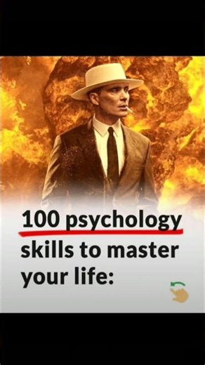 100 psychology skills to master your life.
