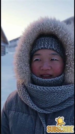 My Hair Froze Solid in Seconds at -40°C #ExtremeCold #FrozenHair #IceSurvival #WinterExperiment