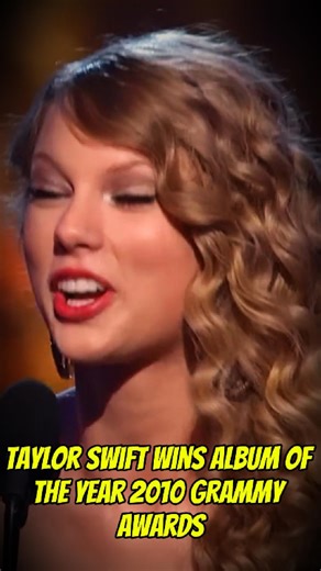 Taylor Swift Wins Album of the Year at the 2010 Grammys #TaylorSwift #Grammys #MusicAwards | GlamGossip1122