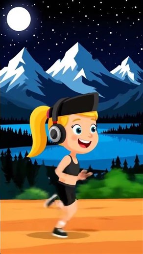 Had this idea and got AI to make a short clip #running #run #motivational