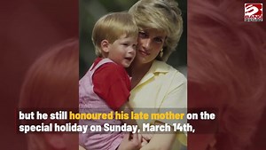 Prince Harry sent a bouquet of flowers to Princess Diana's grave for Mother's Day