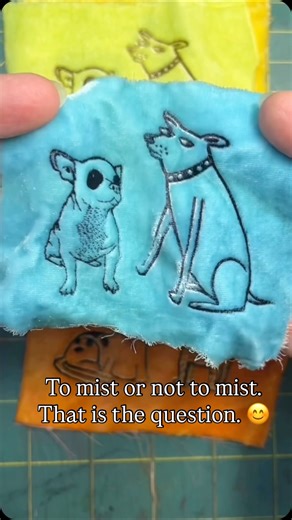 takeiteasystudio on Instagram: "To mist the back with water or not when I emboss rubber stamps into velvet & Velboa fur, etc…let’s have some fun and experiment with some whimsical rubberstamps from @catslifepress ! 🐱🐱🐱🐱🐱🐱🐱🐱🐱🐱🐱🐱🐱🐱🐱🐱 #embossingvelvet #crafting #printmaking #craftingtips #diy"