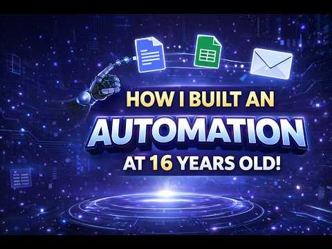 HOW I BUILT AN AUTOMATION SYSTEM AT 16 YEAR OLD IN UNDER 10 MIN