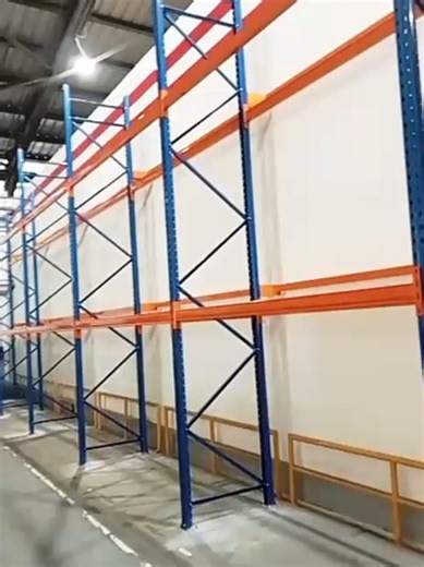 Pallet Rack with Back Stopper The Pallet Rack with Back Stopper is an enhanced pallet racking solution designed to improve storage safety and operational stability. By incorporating a back stopper system into standard pallet racks, it effectively prevents pallets from being pushed or sliding backward during loading and unloading operations, reducing the risk of falling goods. Constructed from high-strength steel, the system offers reliable load-bearing performance and structural stability. The b