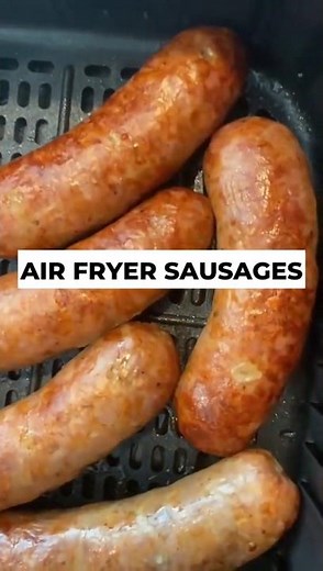 Juicy & Flavorful Air Fryer Sausages: A Must-Try Recipe! 🌭✨