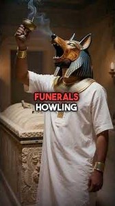 Ancient Egyptian wolf god too dangerous to worship 🐺 #ancientegypt #mythology #history