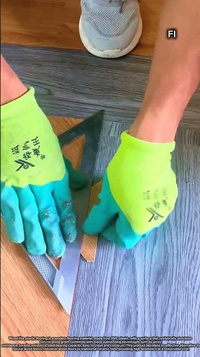 PVC wood-like plastic flooring