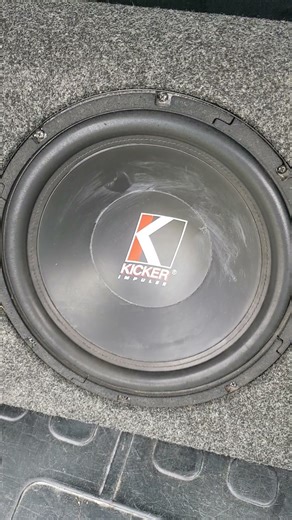 Kicker 12 inch Impulse car subwoofer speaker