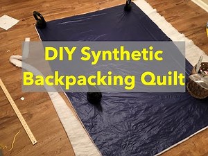 DIY Synthetic Backpacking Quilt
