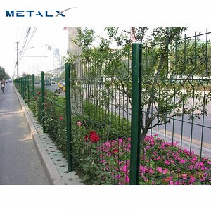 [Hot Item] PVC Coated Anti-Climb Welded Mesh Panel Fence Antique Wire Mesh Fence