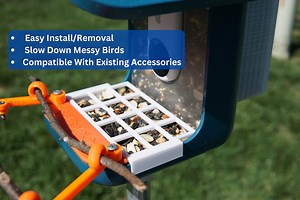 Bird Buddy Seed Tray Grid Insert Accessory (3rd Party Accessory) - Etsy