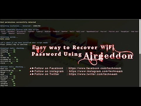 How to install airgeddon tool and recover Wifi password in kali linux