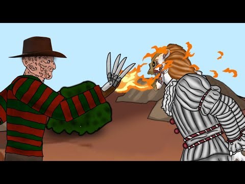 It Pennywise VS Freddy Krueger ( Animation )