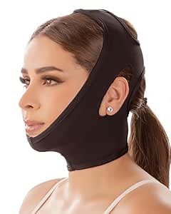 301 Chin Strap Support Band Neck Face High Compression | Neck bandage, post surgery, facelift chin lipo recovery, mentonera reductora de papada