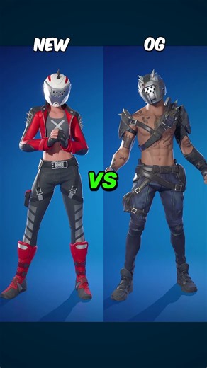 OG Season X vs NEW Skins #shorts #fortnite