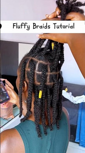 Fluffy Braids Tutorial 🥰