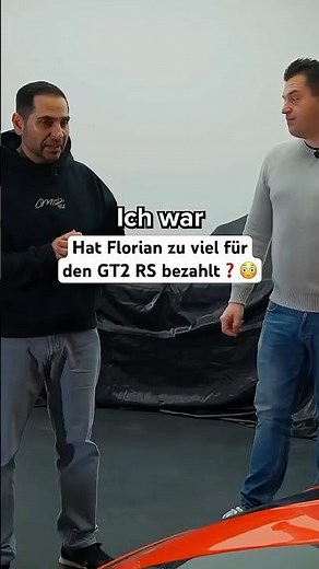 Hat Florian zu viel für den GT2 RS bezahlt ? #florianf12 #porsche