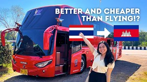 Thailand to Cambodia by bus step by step guide border crossing and fees episode 1