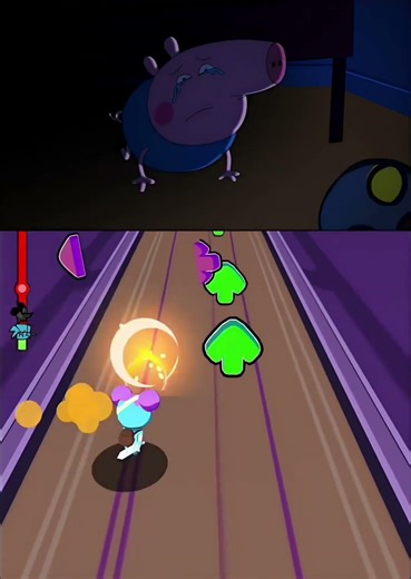 FNF Music Dash | Unknown Suffering But Peppa pig Corrupted | FNF Animation #fnf #peppapig