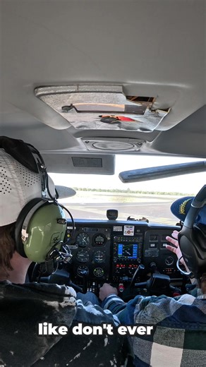 First Flight Takeoff in a Cessna 172