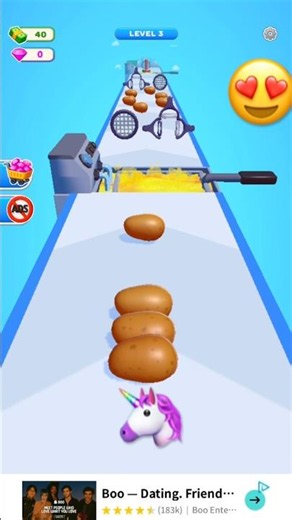 Potato rush level 3 gameplay #potatorush #potato #food #games #gaming #gameplay #viralvideo