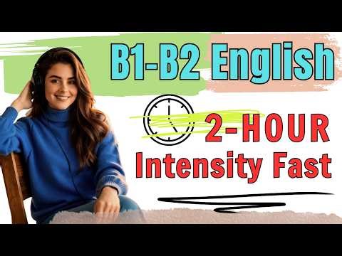 English Speaking Crash Course B1 B2 | Build Fluency, Confidence, and Natural Speech Quickly