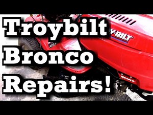Getting a Troybilt Bronco Up and Going | Deck Repair