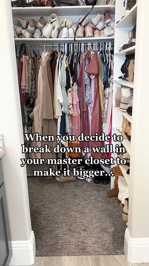 Master Closet Transformation | Dream Home Makeover