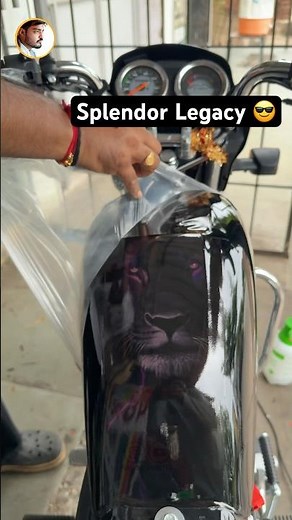 🚦Splendor Legacy 😎…..#shorts #trendingshorts #splendormodified #bikesticker