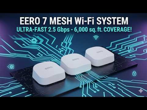 Amazon eero 7 Review — Wi-Fi 7 Mesh for Large Homes?