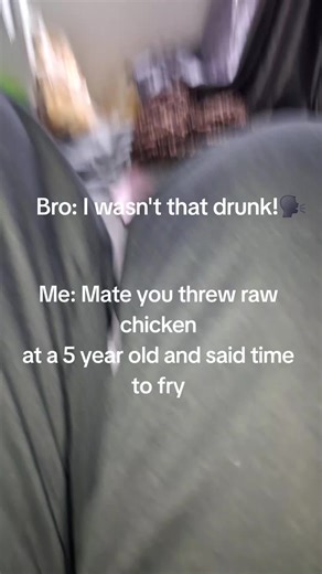 Hilarious Drunken Moment: Throwing Chicken at a Child