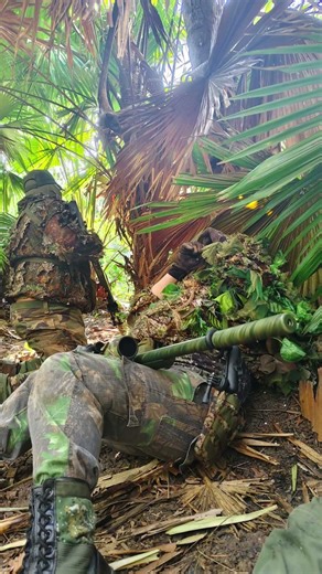 Airsoft sniper gameplay showing how to master quiet movement🎯🔫🔥 #airsoft #milsima #fpsgames #pubg