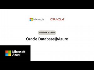Accelerating cloud transformation with Microsoft and Oracle - Demo