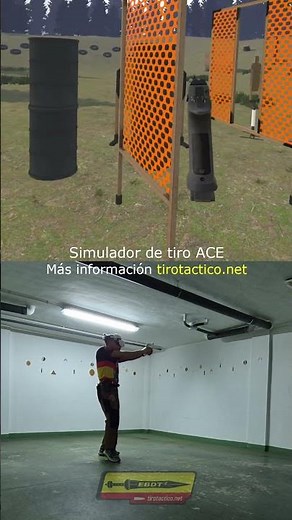 Escenario "Stage Ember" en el simulador de tiro ACE.