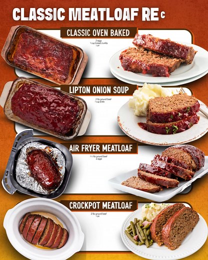 6.3K views · 28 reactions | Four ways to turn MEATLOAF Into a...