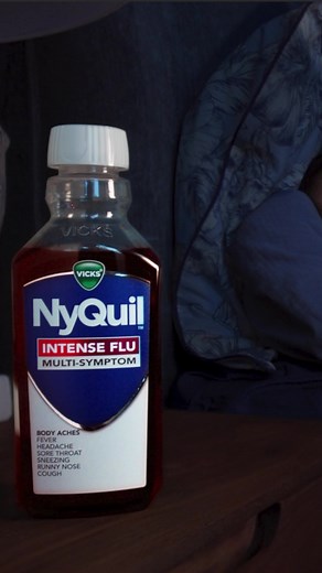 NyQuil Intense Flu Multi-Symptom provides powerful 6-hour relief from your most intense flu symptoms, so you can sleep. | NyQuil & DayQuil