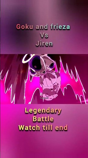 Goku & Frieza vs Jiren – Full Power Final Battle | Tournament of Power Epic Fight