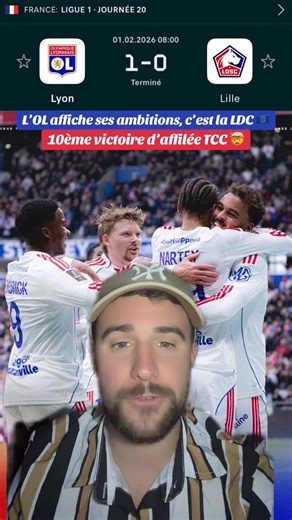 L’OL version LIGUE DES CHAMPIONS ! 🤯🇪🇺 #ligue1mcdonalds #ollosc #ol #olympiquelyonnais #lyon