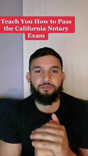 Cómo aprobar el examen de notario en California