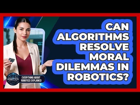 Can Algorithms Resolve Moral Dilemmas In Robotics?