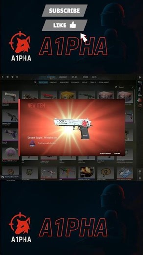 New Desert eagle Printstream One Tab #cs2 #csgo #counterstrike