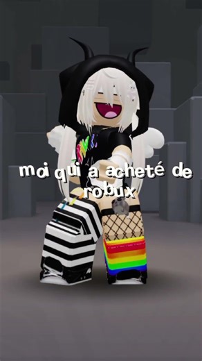moi qui a acheté des robux #roblox