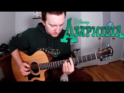 Amphibia Theme --- Fingerstyle Guitar Cover + Free Tabs {Jacob Neufeld}