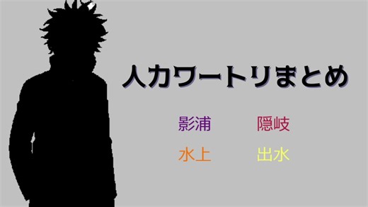 【人力ワートリ】試運転まとめ【影・隠・水・出】