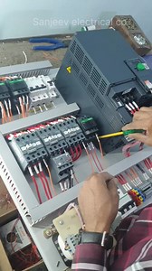 Sanjeev electrical co. 15hp vfd with starter panel #vfdpanel #hoistpanel #15hpstarterpanel #fbreels23 #automation #everyone #Halloween | Sanjeev electrical co.