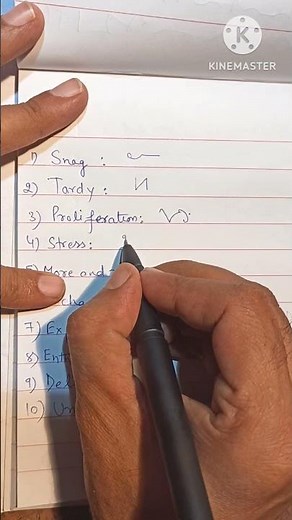 Shorthand Vocabulary