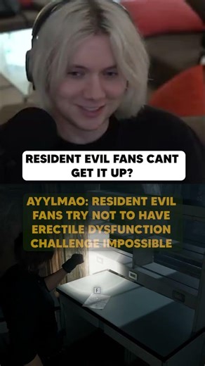 RESIDENT EVIL FANS CANT GET IT UP