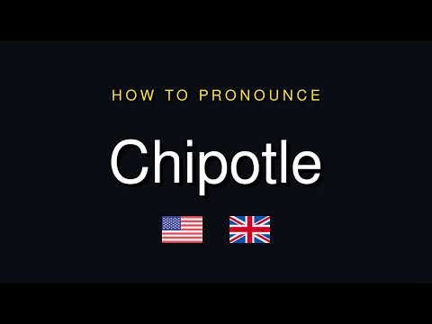 How to Pronounce Chipotle | Chipotle Correct Pronunciation