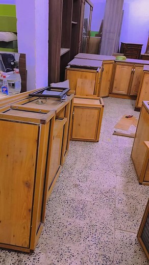 دواليب مطابخ بأفضل الأسعار في محل القاعة